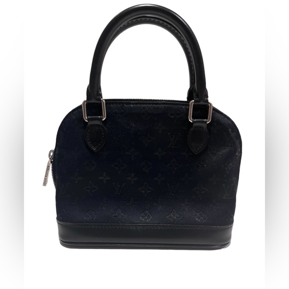 Louis Vuitton Little Satin Alma Black - Picture 1 of 9
